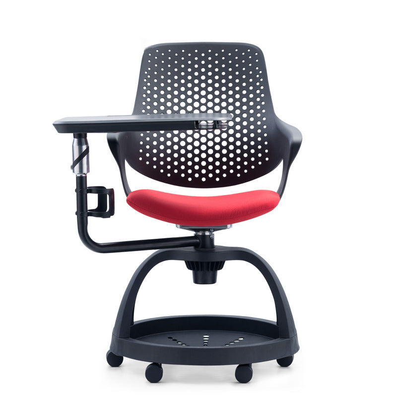 Modern No Distressing Conference Chair Plastic with Swivel Wheels Chair