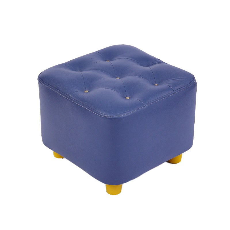 Modern Standard Pouf Water Resistant Square Cube for Home Decor