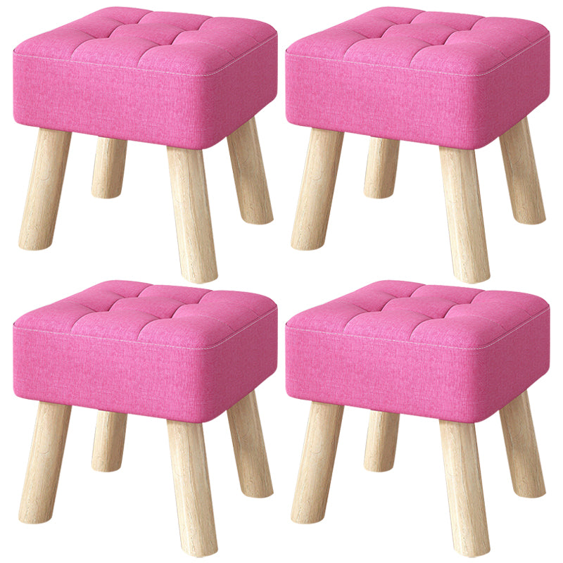 Purple Modern Standard Water Resistant Square Standard for Living Room