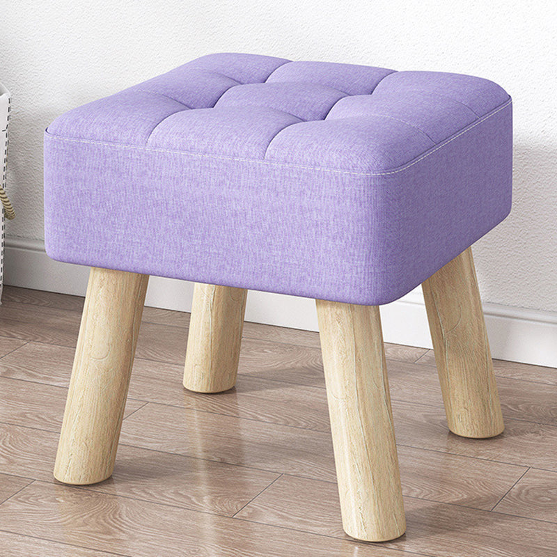 Purple Modern Standard Water Resistant Square Standard for Living Room