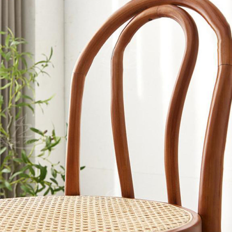 4 Legs Bar Stool Industrial Style Wooden Counter Height Stools