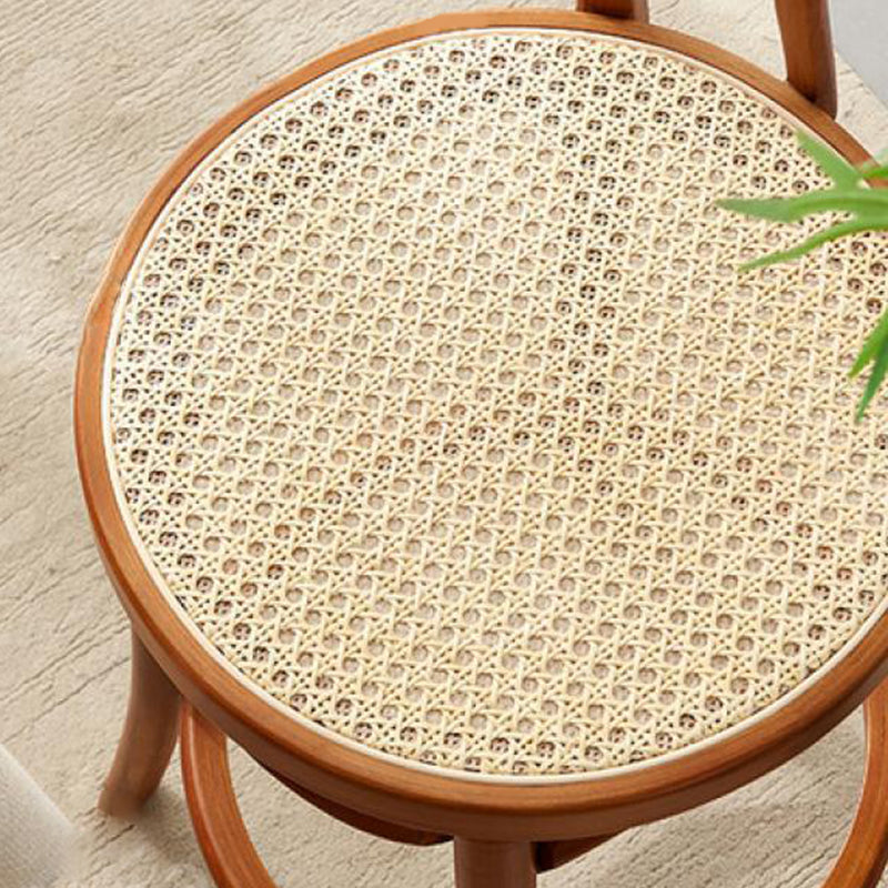 4 Legs Bar Stool Industrial Style Wooden Counter Height Stools