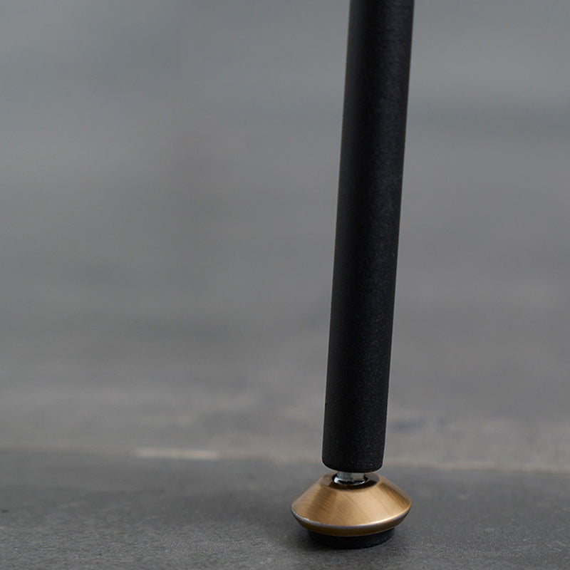 Glam Iron Counter Height Stools Cushion Bar Stool for Bristol