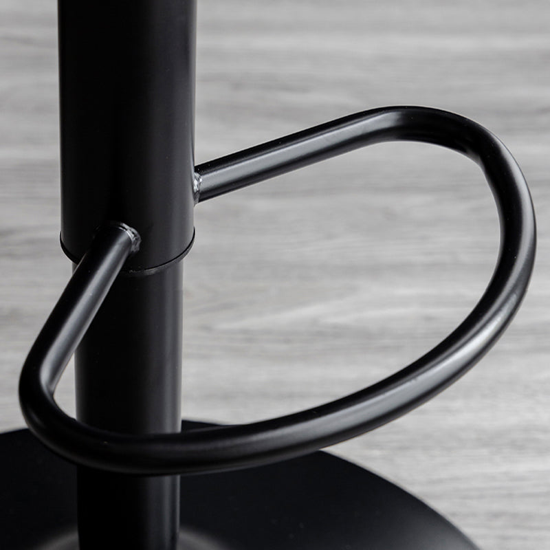 Industrial Metal Counter Height Stools Back Bar Stool for Living Room