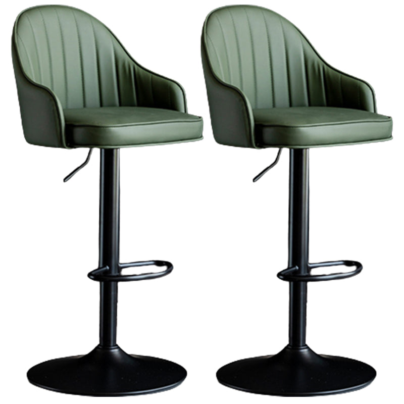 Industrial Metal Counter Height Stools Back Bar Stool for Living Room