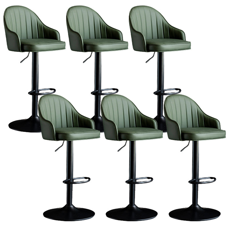 Industrial Metal Counter Height Stools Back Bar Stool for Living Room