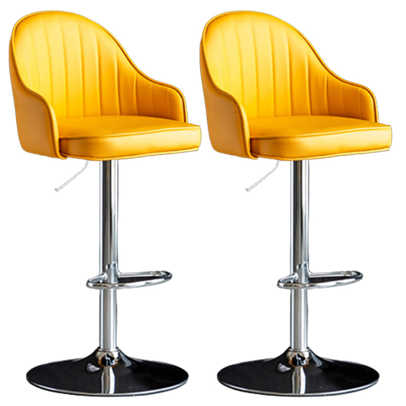 Industrial Metal Counter Height Stools Back Bar Stool for Living Room