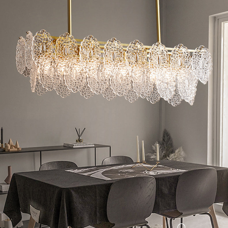 Modern Style Island Light Creative Glass Hanging Light for Dining Room