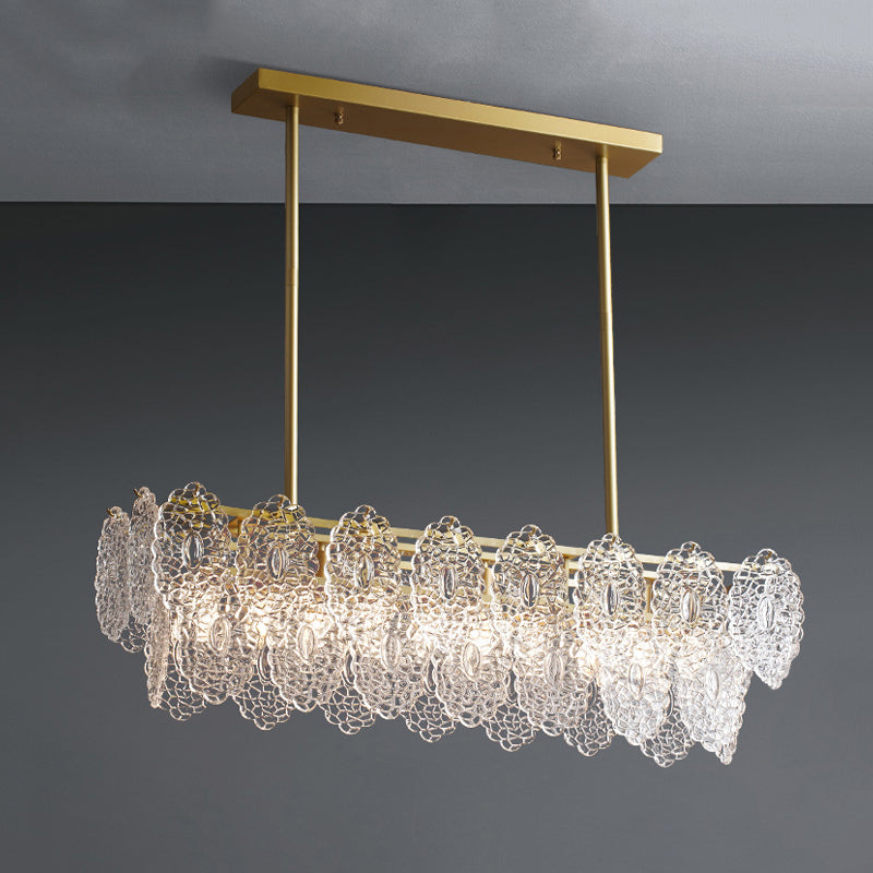 Modern Style Island Light Creative Glass Hanging Light for Dining Room