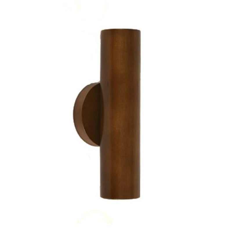 Contemporary Wood Wall Light Cylinder Lighting for Living Room