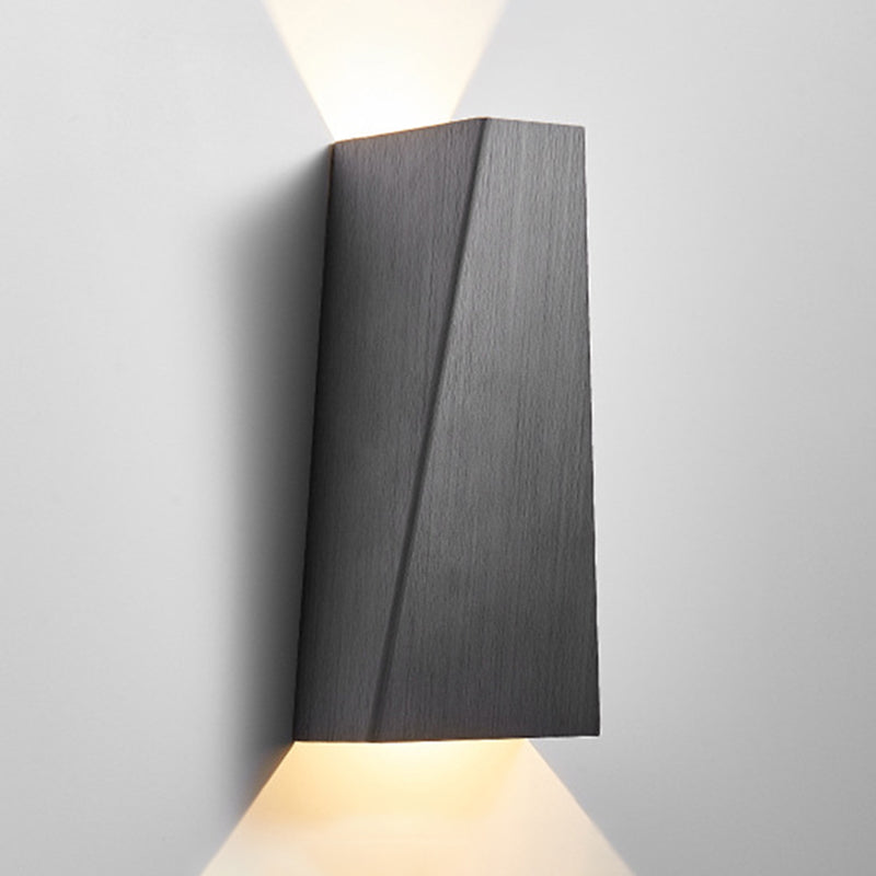 Modern Wall Lamp 2 Lights Wall Mount Lamp with Metal Shade for Living Room
