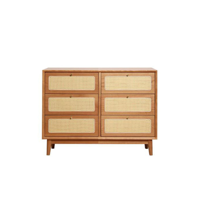 Contemporary Chest Rectangle Pine with Drawer Knobs Straight Legs Accent Chest