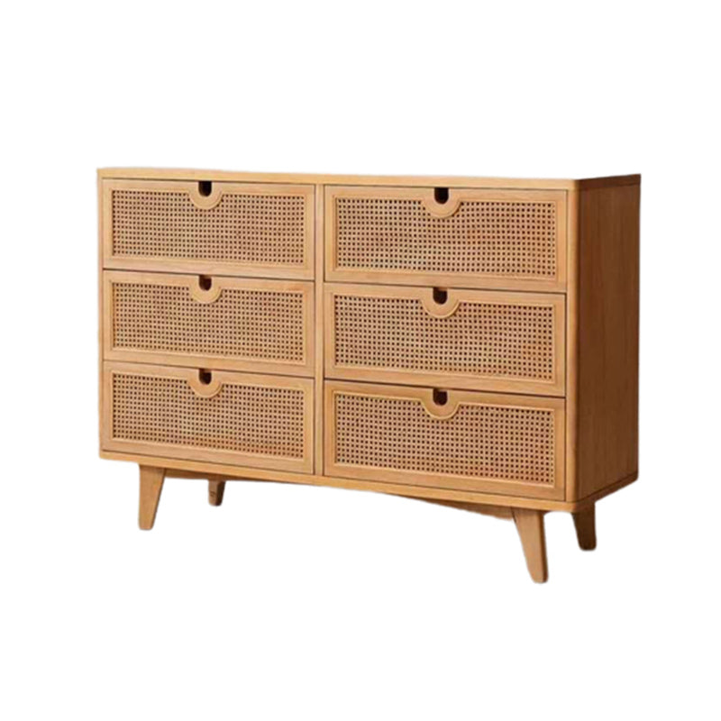Natural 3/6 - Drawer Accent Chest Accent Chest - Wood for Indoor