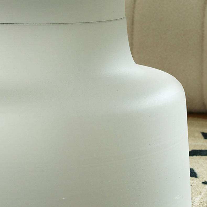 Mid-century Modern Pedestal Cocktail Table Iron Round Top Coffee Table
