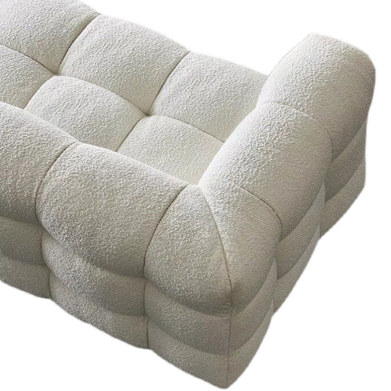 Contemporary Living Room Square Arm Tight Back Standard Seating
