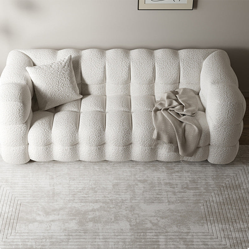 Contemporary Living Room Square Arm Tight Back Standard Seating