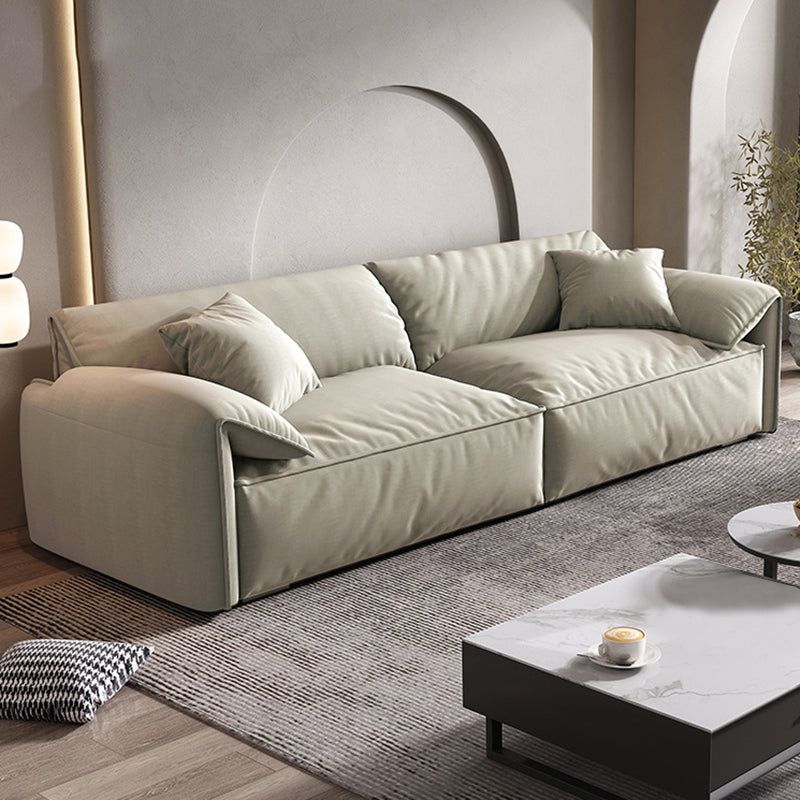 Modern Living Room Sofa Pillow Top Arm Sewn Pillow Back Seating