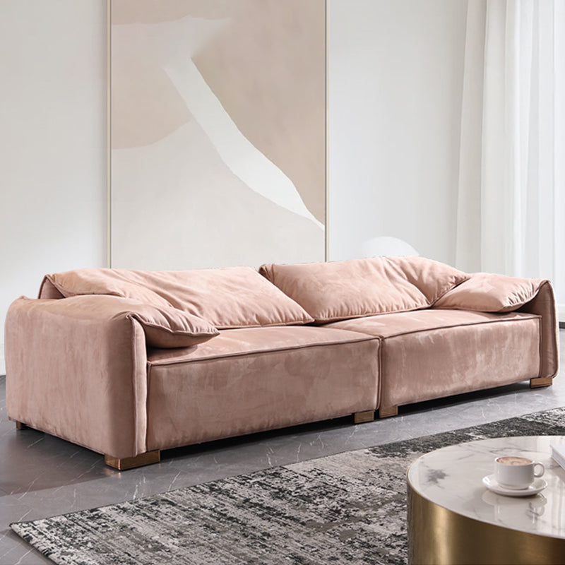 Modern Living Room Sofa Pillow Top Arm Sewn Pillow Back Seating
