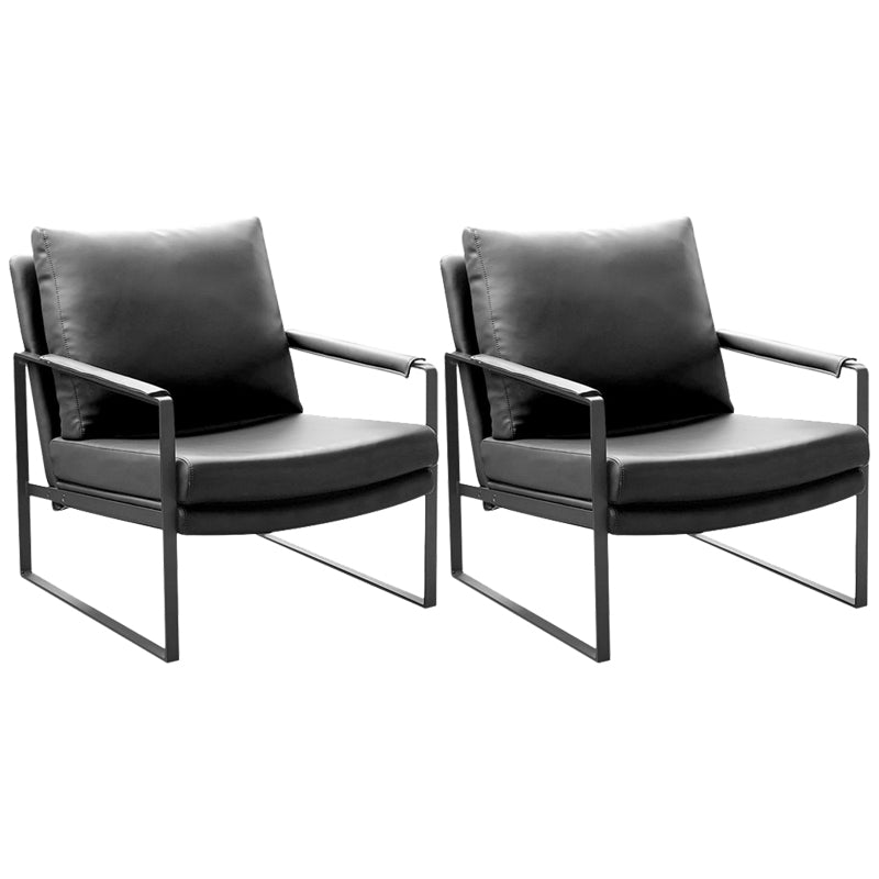 Upholstered Lounge Chair Arms Included Chair for Living Room