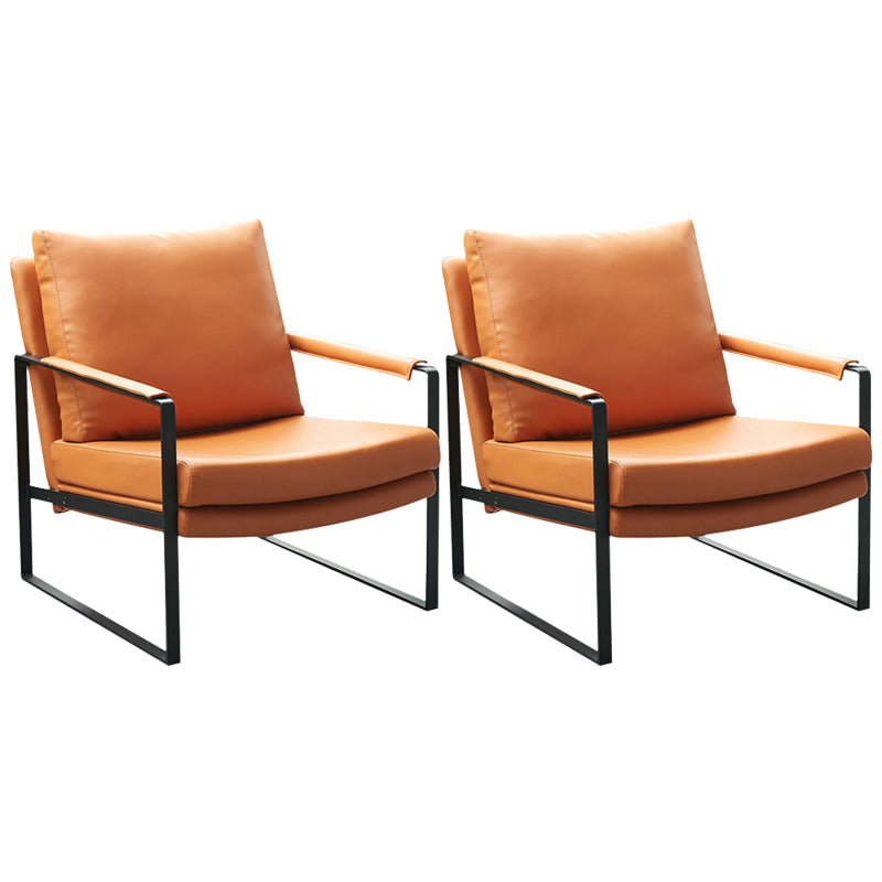 Upholstered Lounge Chair Arms Included Chair for Living Room