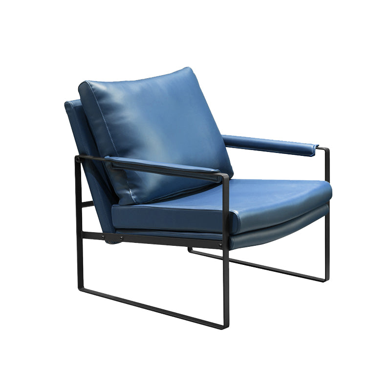 Upholstered Lounge Chair Arms Included Chair for Living Room