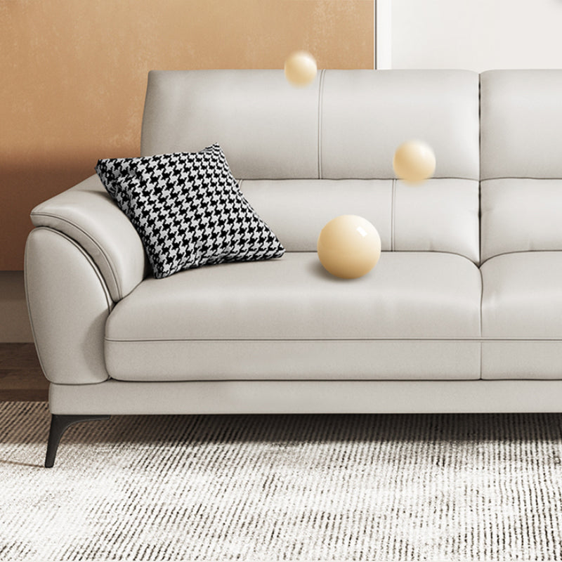 Modern Stationary Living Room Flared Arm Standard Cushions Seating