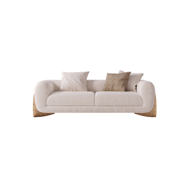 Contemporary Sofa Stationary Fabric Living Room Tuxedo Arm Seating