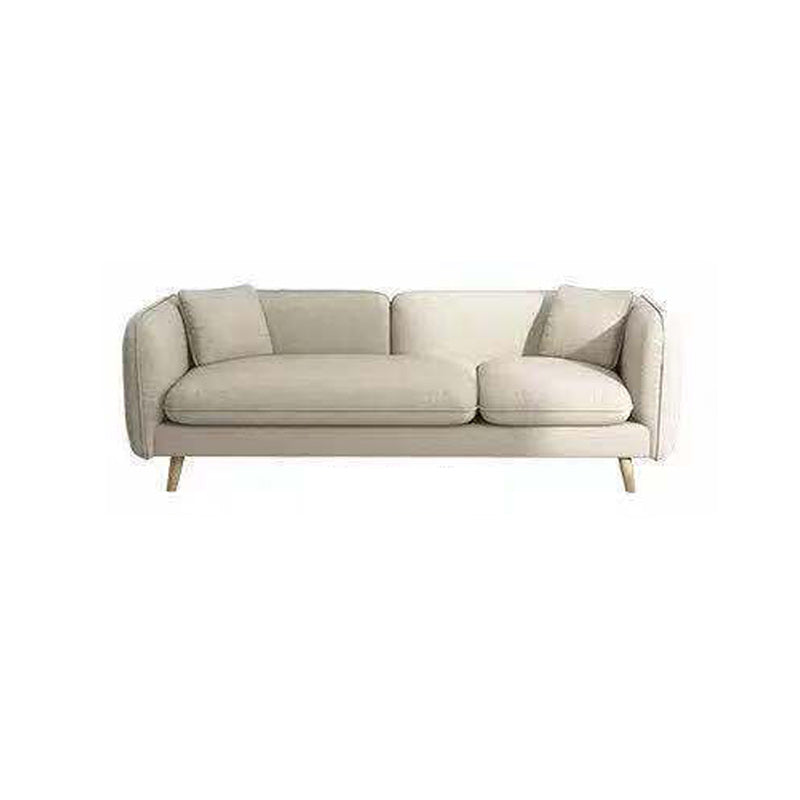 Sofa Contemporary Fabric 3 Seater Living Room Tuxedo Arm Seating