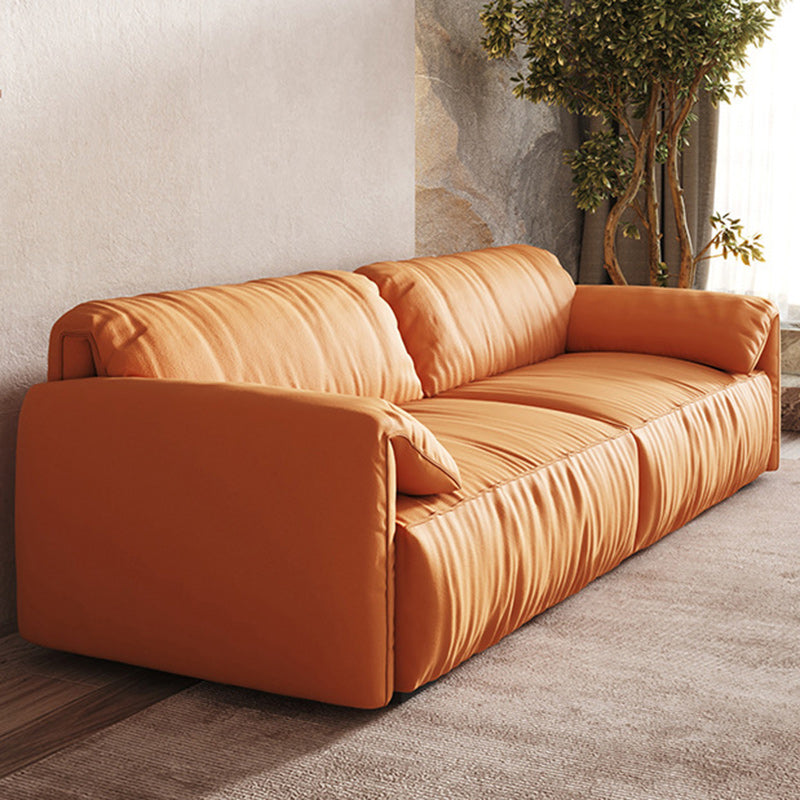 Contemporary Stationary Living Room Seating Pillow Top Arm Cushions Sofa