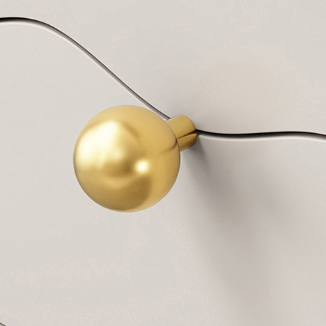 Contemporary Shelf Bookcase Wood Bookshelf with Drawer for Living Room