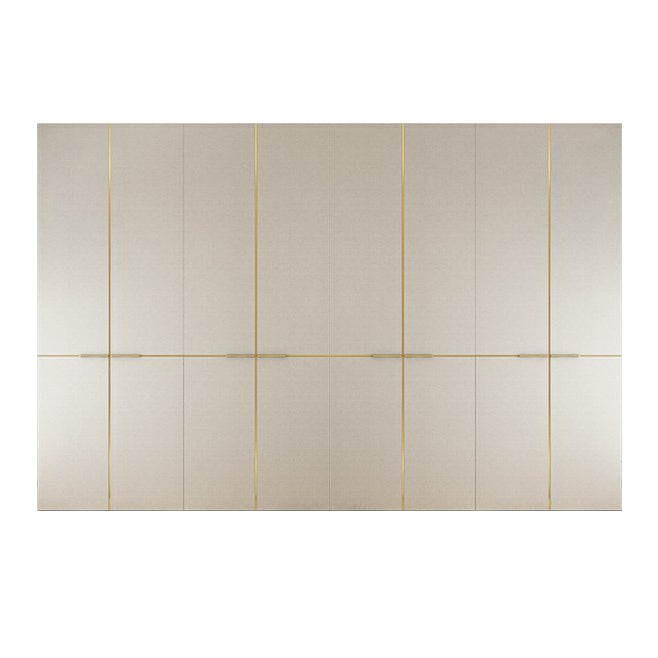 Engineered Wood Wardrobe Cabinet with Drawer Modern Wardrobe Closet