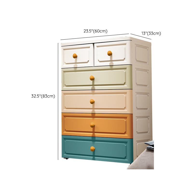 Plastic Storage Cabinet with Legs Contemporary Wardrobe Armoire