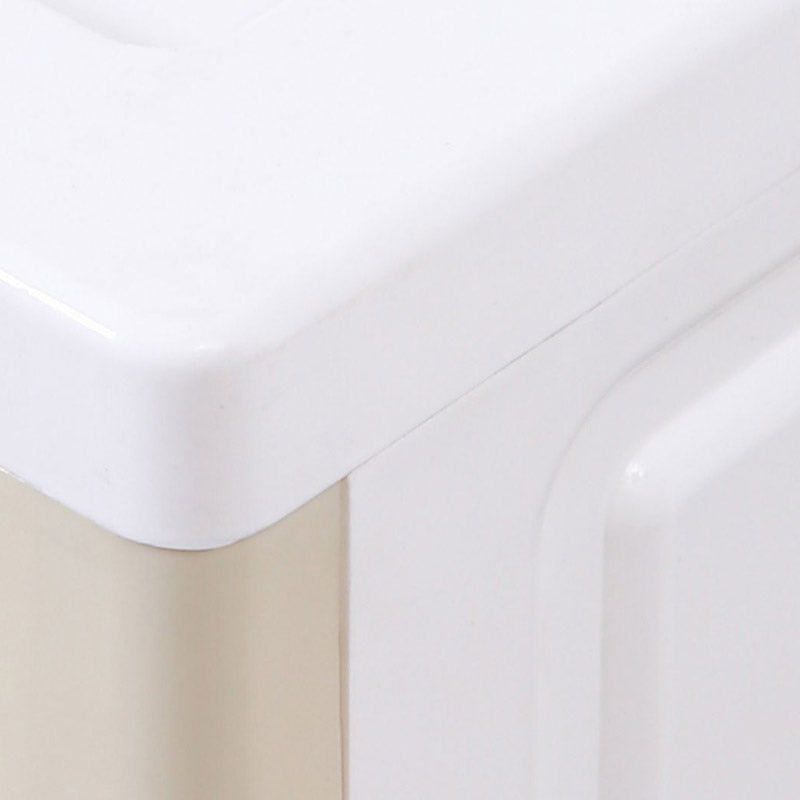 Non-Hanging Wardrobe Armoire Modern Plastic Storage Cabinet with Legs