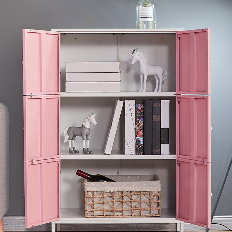 Modern Storage Cabinet Hinged Wardrobe Armoire - 25.6"L x 14.2"W x 41.3"H