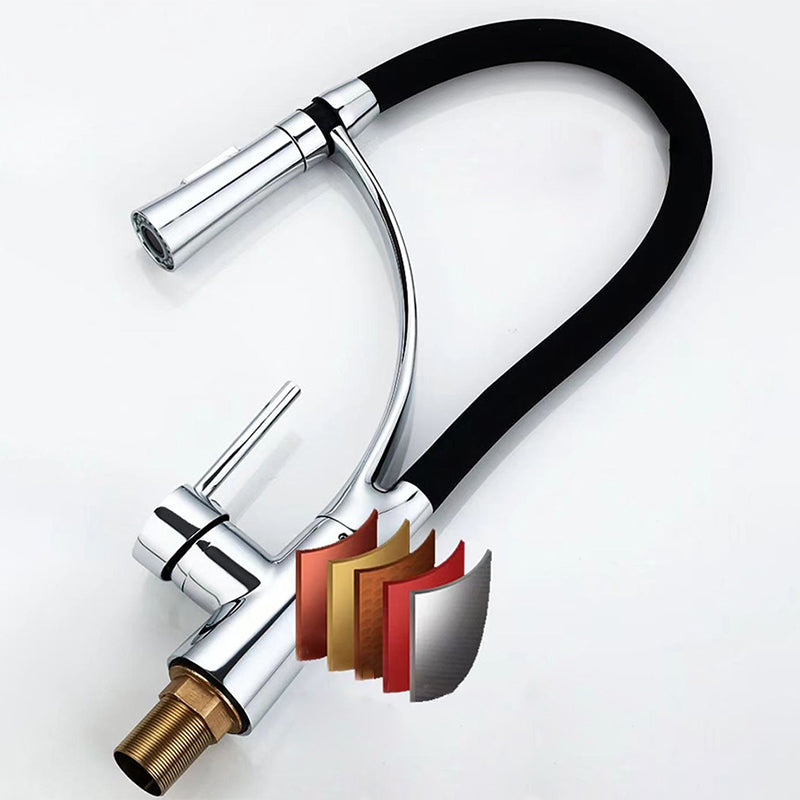 Modern 1-Handle Faucets Copper Touchless with Water Dispenser Standard Kitchen Faucet