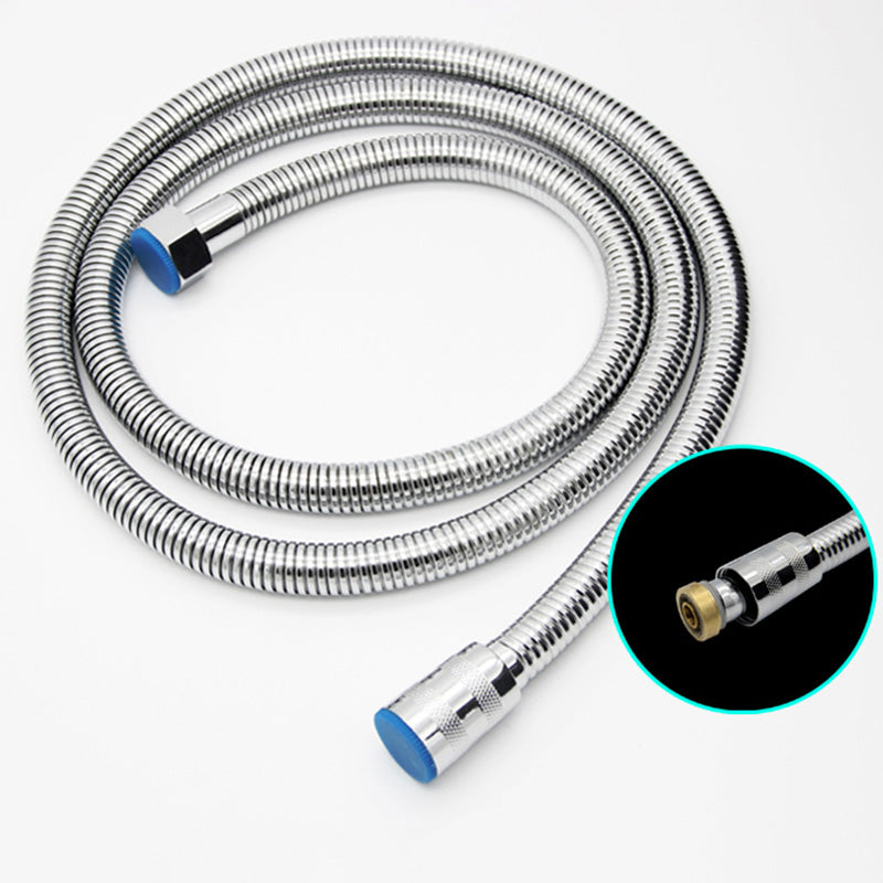 Contemporary Style Shower Head Round Plastic Handheld Shower Head