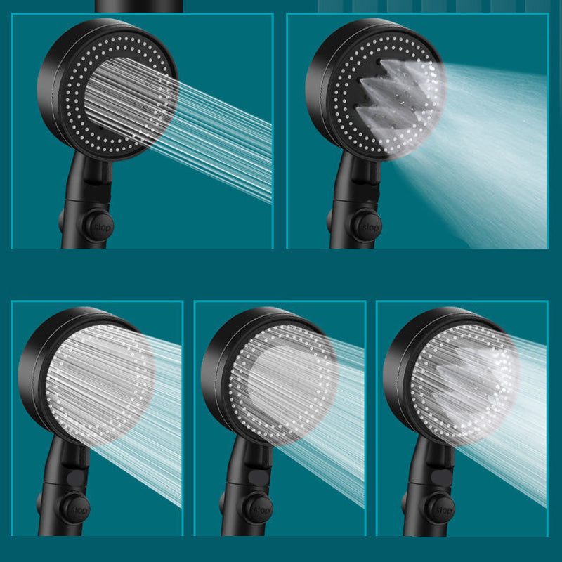 Plastic Shower Head Modern Bathroom Shower Head with Adjustable Spray Pattern
