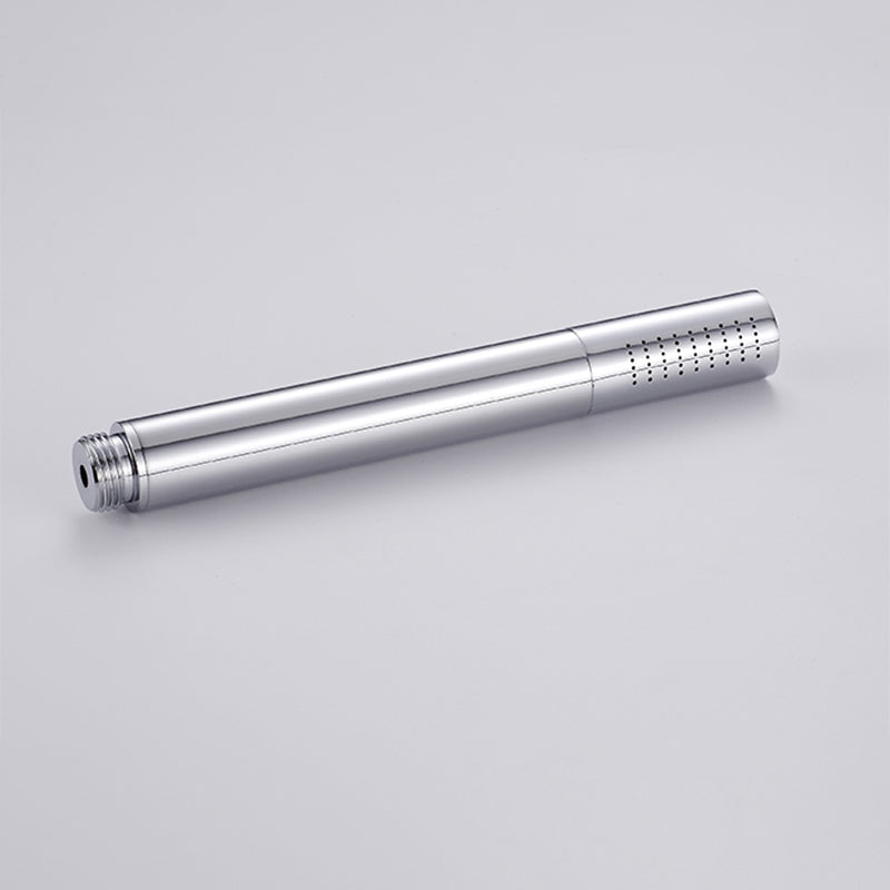 Floor Mounted Metal Freestanding Tub Filler Single Handle Freestanding Faucet with Hose
