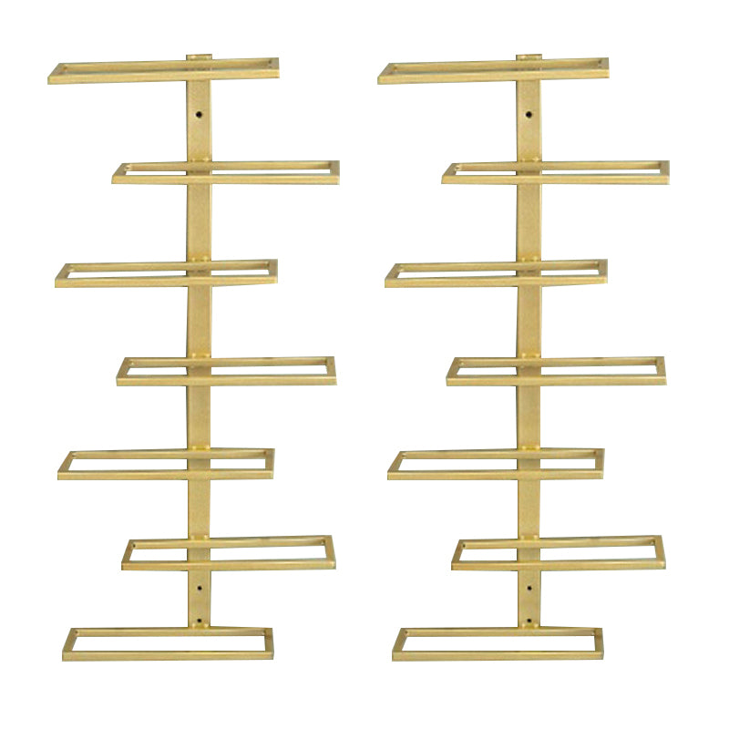 Metal Wall Mounted Wine Bottle Rack Industrial Bottle Holder