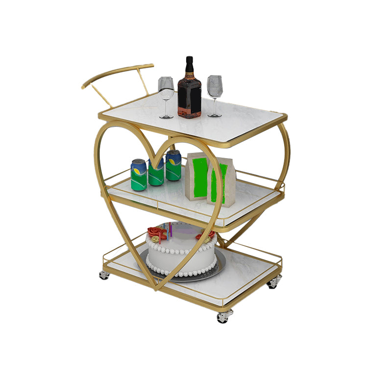 Modern Style Reclaimed Wood Prep Table Metal Prep Table with Casters