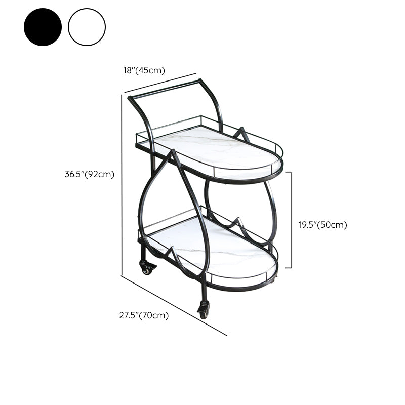 Modern Style Reclaimed Wood Prep Table Metal Prep Table with Casters