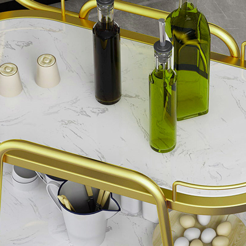 Rolling Contemporary Prep Table Metal Prep Table for Kitchen Use