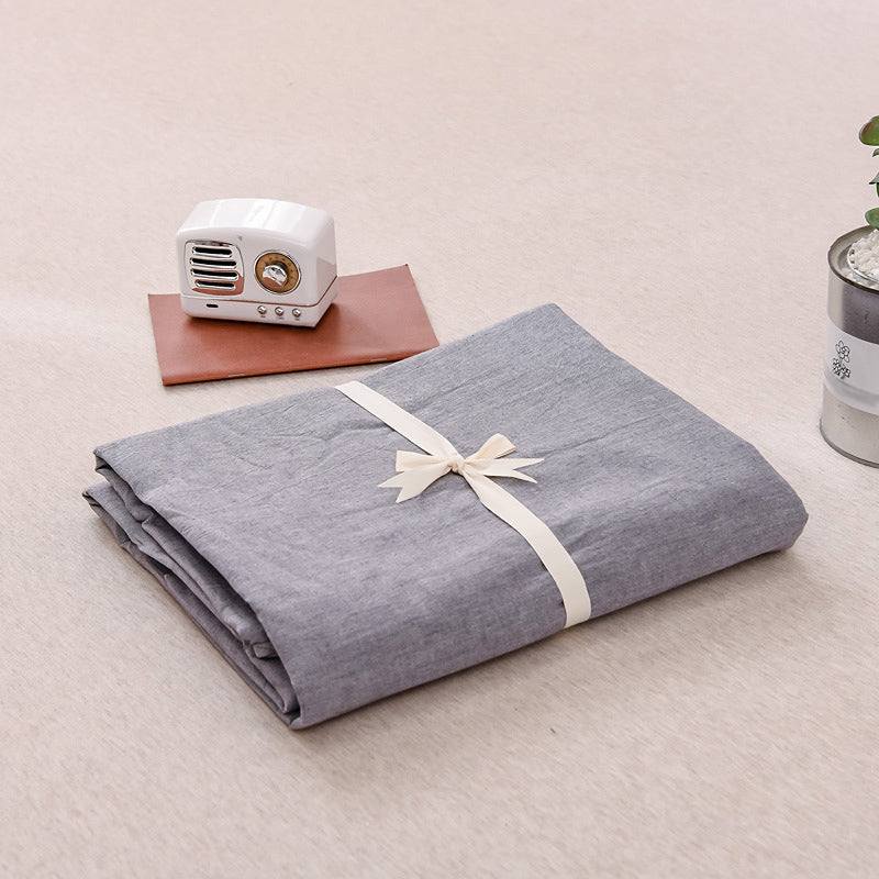 No Theme Cotton Sheet Breathable 1 and 3 Piece Bed Sheet Set