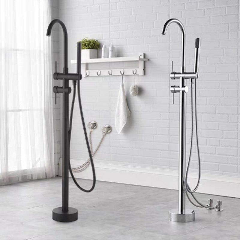 Modern Freestanding Tub Fillers Copper Freestanding Bathtub Faucet