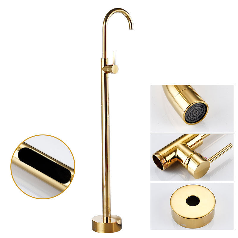 Modern Freestanding Tub Fillers Copper Freestanding Bathtub Faucet