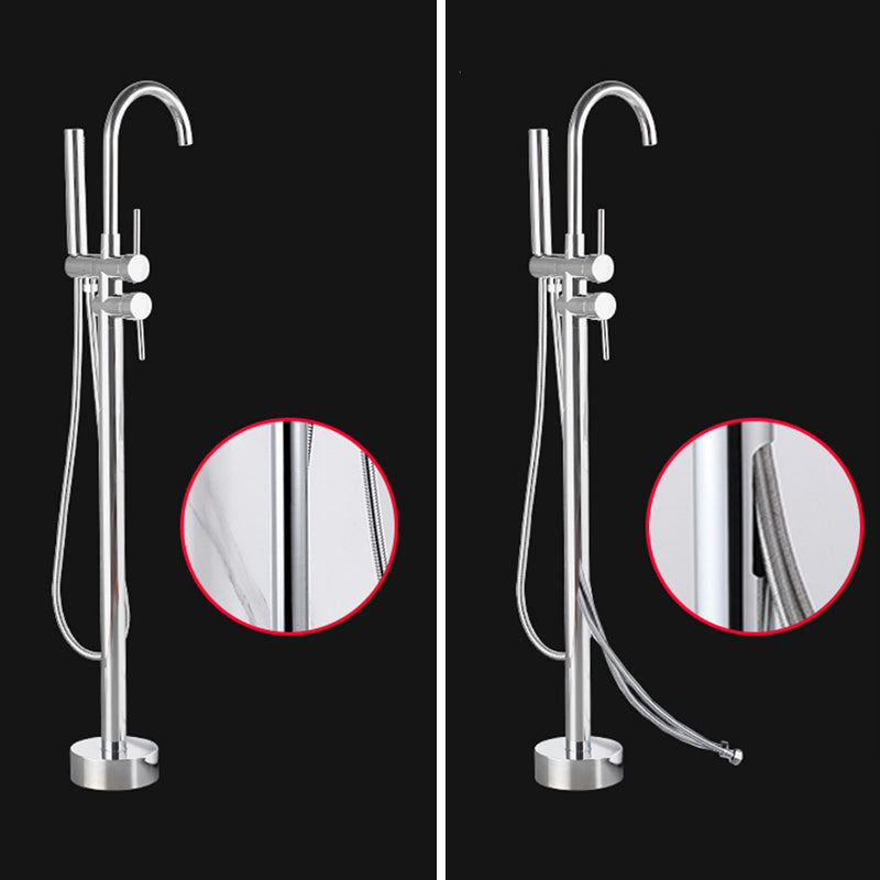 Modern Freestanding Tub Fillers Copper Freestanding Bathtub Faucet