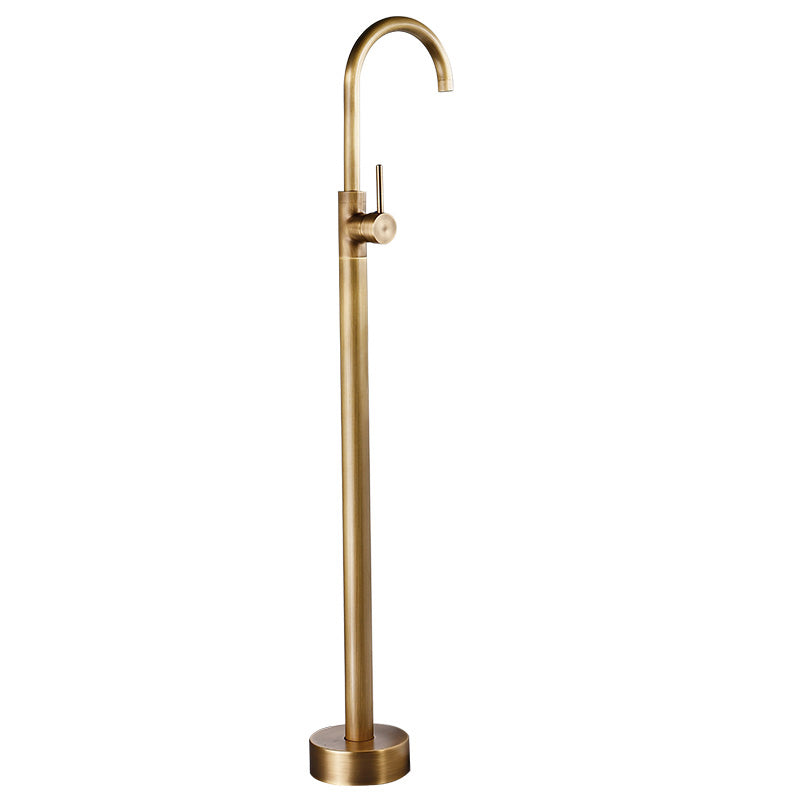 Modern Freestanding Tub Fillers Copper Freestanding Bathtub Faucet