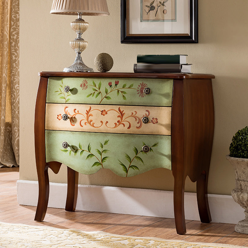 17.55-inch W Traditional Storage Chest Manufactured Wood Dresser