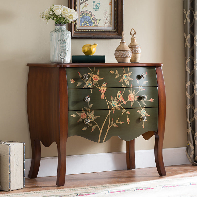 17.55-inch W Traditional Storage Chest Manufactured Wood Dresser