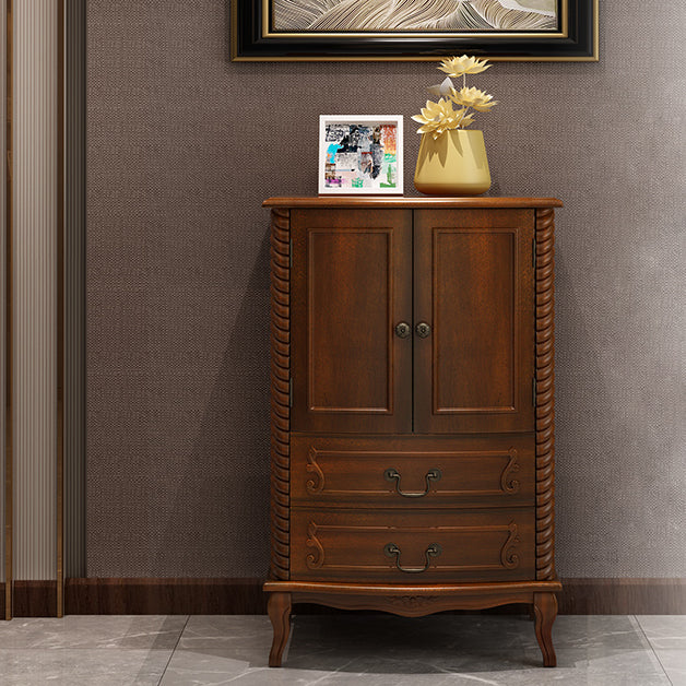 Traditional Storage Chest Solid Wood Dresser with 2/3/5 Drawers